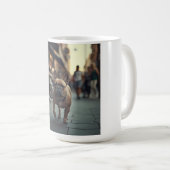 French Bulldog Elégant café Mug (Devant droit)