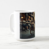 French Bulldog Elégant café Mug (Devant gauche)