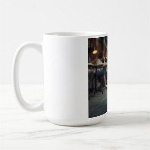 French Bulldog Elégant café Mug