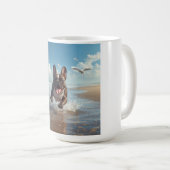 French Bulldog Elégant café Mug (Devant droit)