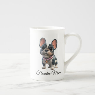French Bulldog Frenchie Mom Porselein Kop