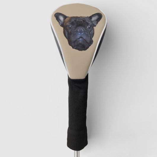 French Bulldog Golfheadcover (Voorkant)