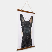 French Bulldog Hangend Wandkleed (Gebogen)