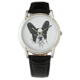 French Bulldog Horloge