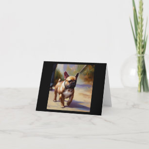 French Bulldog Kaart