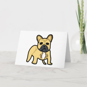 French Bulldog Kaart