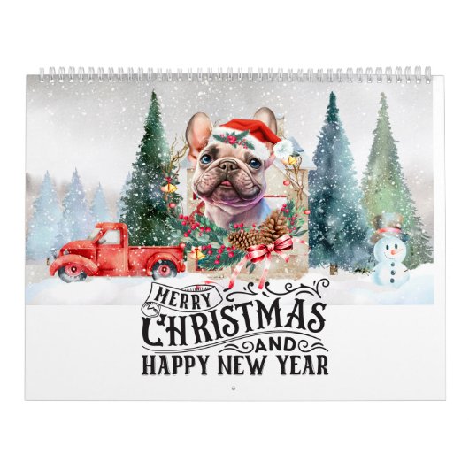 French Bulldog Kalender (Hoes)
