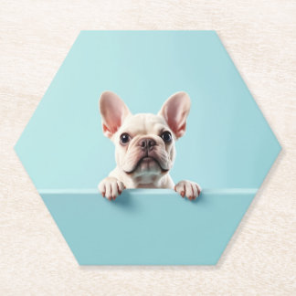 French Bulldog Kartonnen Onderzetters