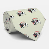 French Bulldog Kiss Stropdas (Opgerold)