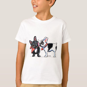 French Bulldog Kiss T-shirt