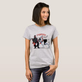 French Bulldog Kiss T-shirt (Voorkant volledig)