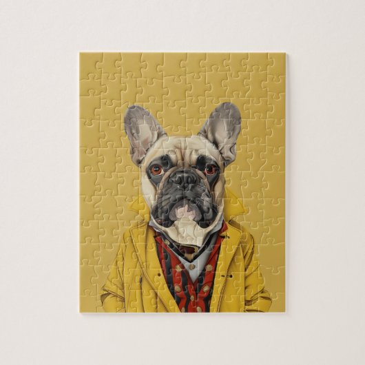 French Bulldog Legpuzzel (Verticaal)