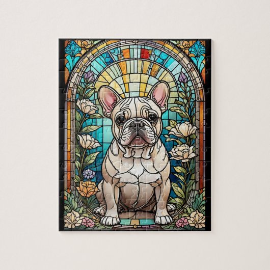 French Bulldog Legpuzzel (Verticaal)
