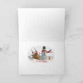 French Bulldog Let It Snow Kaarten (Binnen)