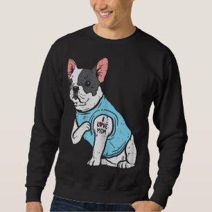French Bulldog Love Mam Tattoo Frenchie Dog Owner Trui