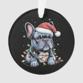French Bulldog Lover Frenchie Noël Casquette Noël (devant)