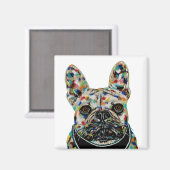 French Bulldog Magneet (Voorkant / Achterkant)
