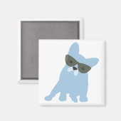 French Bulldog Magnet Magneet (Voorkant / Achterkant)