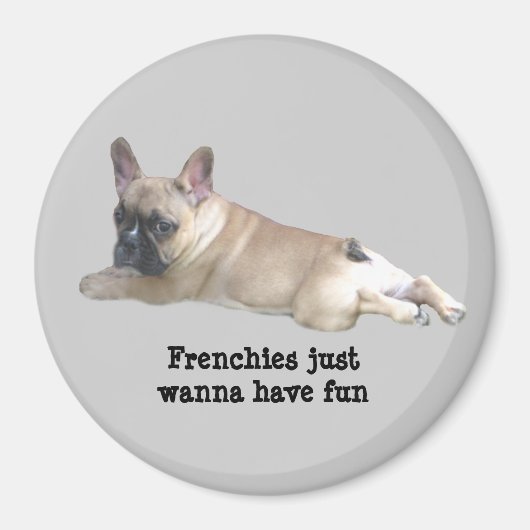 French Bulldog Magnet Magneet (Voorkant)