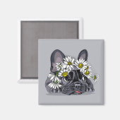 French Bulldog Magnet Magneet (Voorkant / Achterkant)