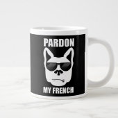 French Bulldog Owner Extra Grote Beker (Rechts)