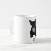 French Bulldog Photo Coffee Mug (Devant gauche)
