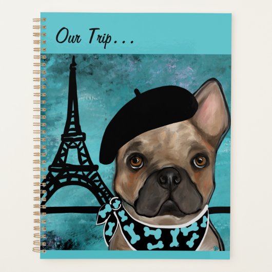 FRENCH BULLDOG PLANNER (Voorkant)