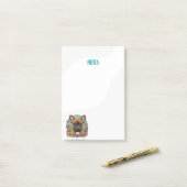 French Bulldog Post-it® Notes (Op bureau)