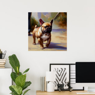 French Bulldog Poster