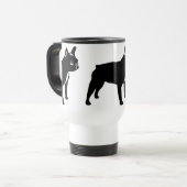 French Bulldog Reisbeker (Voorkant links)