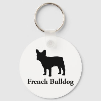 French Bulldog Silhouette Sleutelhanger