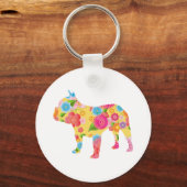 French Bulldog Sleutelhanger (Voorkant)