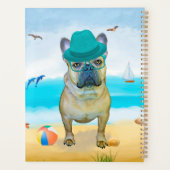 French Bulldog sur la plage (Dos)