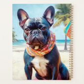 French Bulldog sur la plage, cadeau d'été pour amo (Dos)