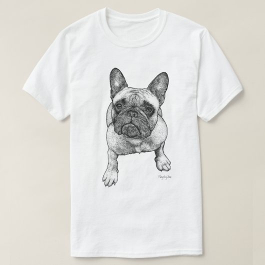 French Bulldog T-shirt (Design voorkant)