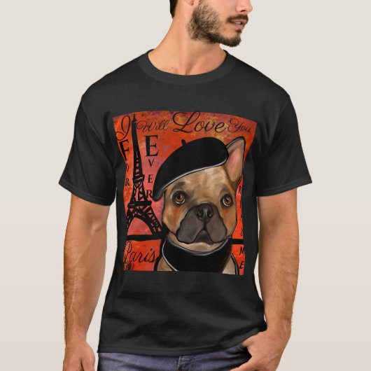 FRENCH BULLDOG T-SHIRT (Voorkant)