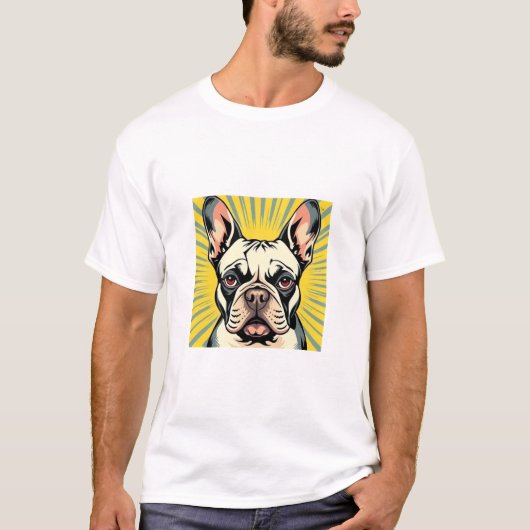 French Bulldog T-shirt (Voorkant)