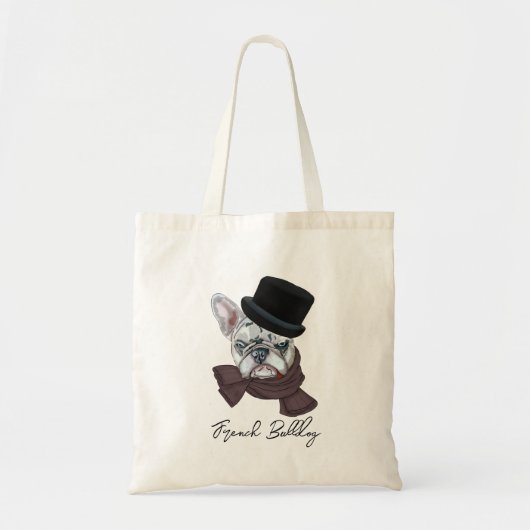 French Bulldog Tote Bag (Voorkant)
