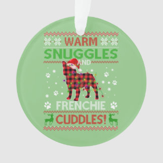 French Bulldog Ugly Christmas Sweater Xmas Pajama