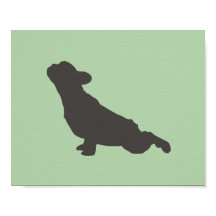 French Bulldog Yoga Pose