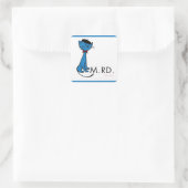 French Cat Dit M.RD. Autocollant (Sac)