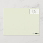 French Chair Postcard Briefkaart (Achterkant)