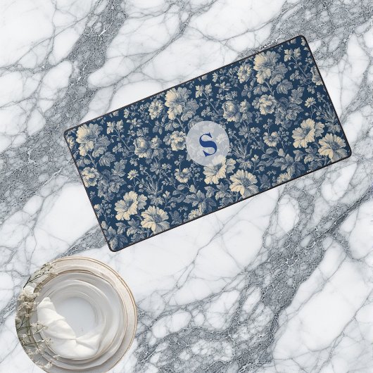 French Classic Toile Vintage Traditions Monogram 