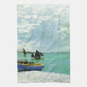 French Coastal Village American MoJo Serviette de 