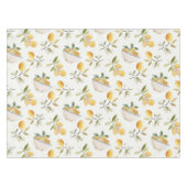 French Country Lemon Pattern Tablecloth Tafelkleed (Voorkant (Horizontaal))