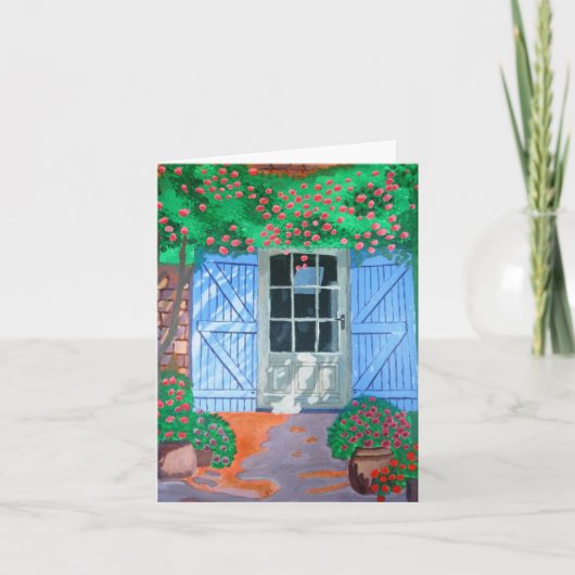 French Farm invitation card  (Voorkant)