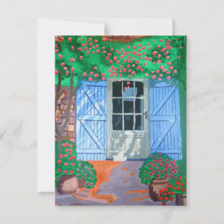 French Farm invitation card  Kaart