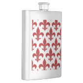 French Fleur de lis Pattern Classic Heupfles (Rechts)