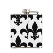 French Fleur de lis Pattern Classic Heupfles (Achterkant)