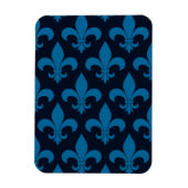 French Fleur de lis Pattern Classic Magneet (Verticaal)